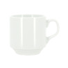 TASSE DÉJEUNER EMPILABLE 20CL EN GRÈS BLANC