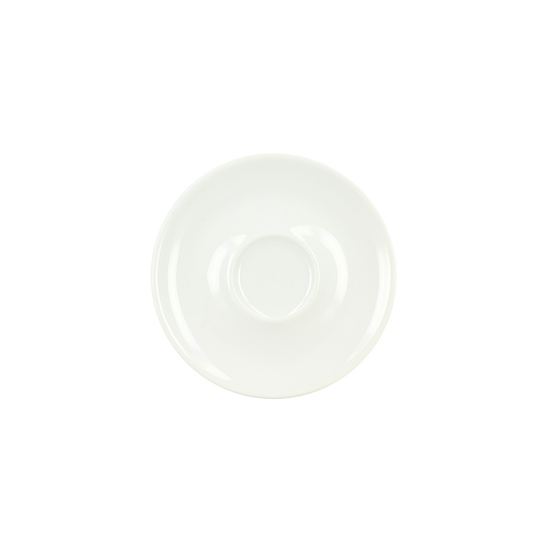 SOUS TASSE  BOLA 14.5CM PORCELAINE BLANCHE