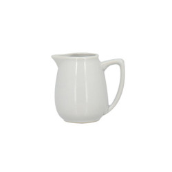 POT À LAIT 12CL EN GRÈS BLANC