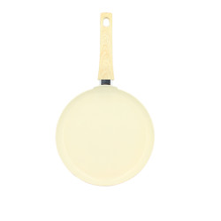 CRÊPIÈRE COLORAMA 26CM ALUMINIUM RECYCLÉ CREME INDUCTION