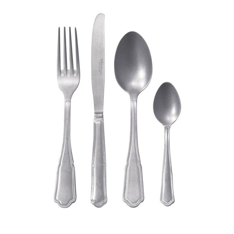 CIULLÈRE À CAFÉ CONTOUR VINTAGE EN ACIER INOXYDABLE 14CM