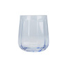 LOT DE 4 GOBELETS RIVIERA 52.5CL EN VERRE BLEU