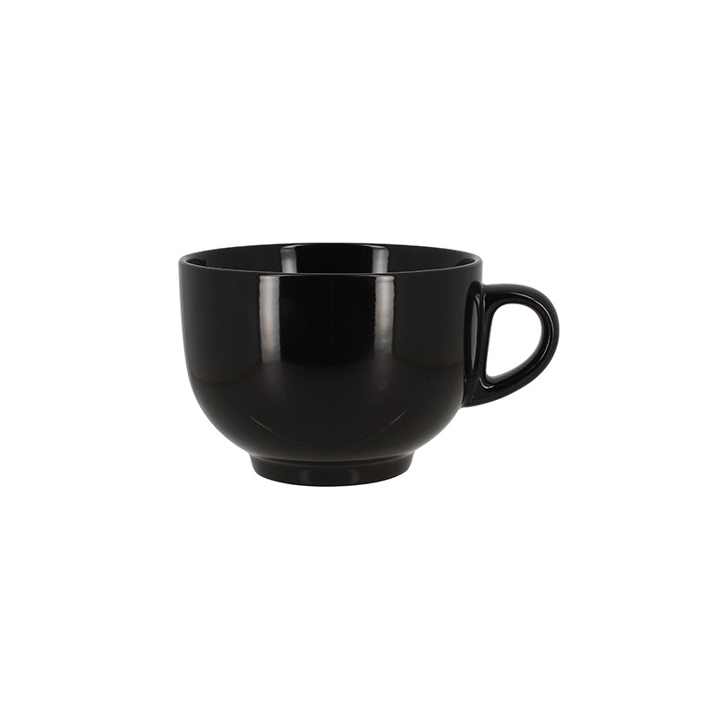 JUMBO VITA 50CL NOIR EN NEW BONE CHINA
