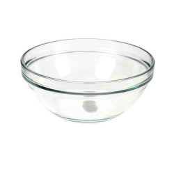 SALADIER CHEF 17CM EN VERRE TRANSPARENT