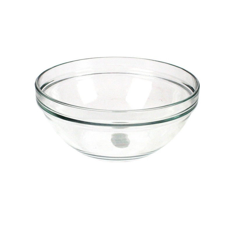 SALADIER CHEF EN VERRE TRANSPARENT 17,2CM