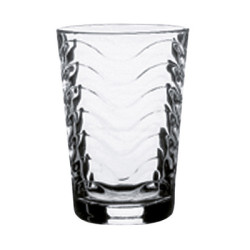 LOT 4 GOBELETS SURF 20CL EN VERRE TRANSPARENT