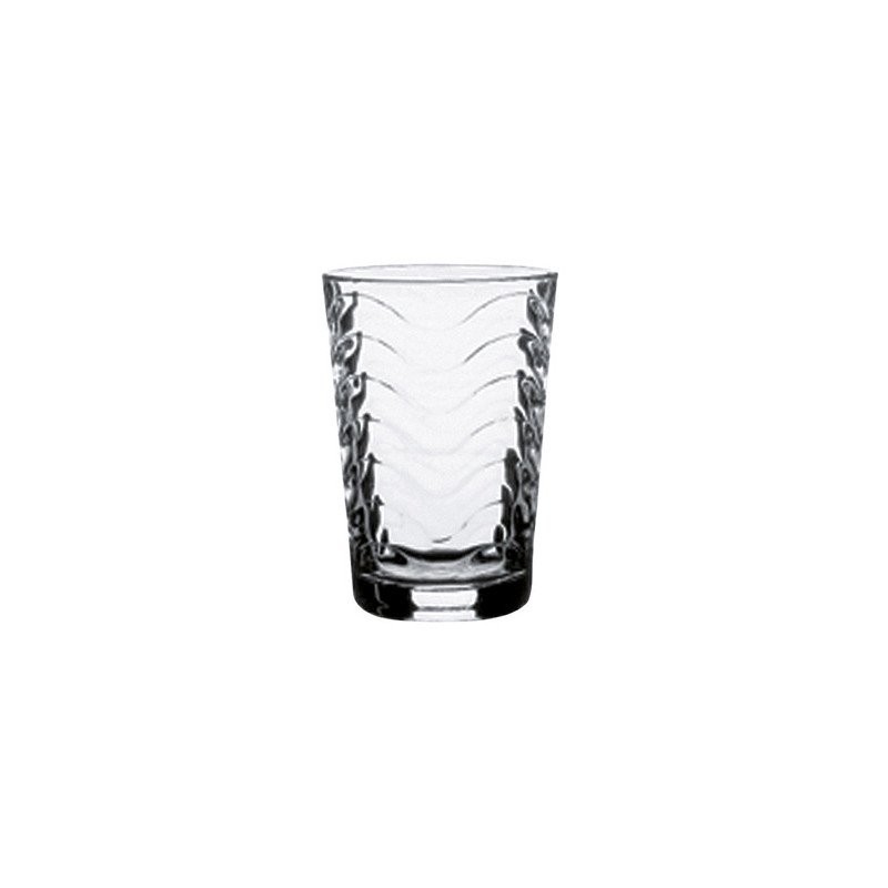 LOT 4 GOBELETS SURF 20CL EN VERRE TRANSPARENT