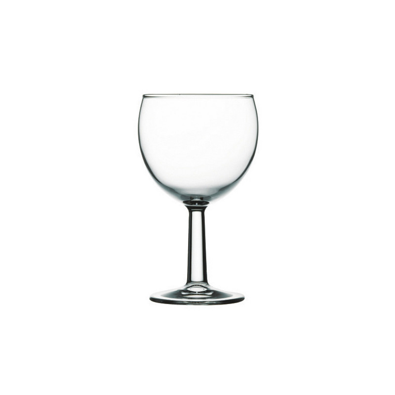 LOT DE 10 VERRES À PIED BANQUET 19CL EN VERRE TRANSPARENT