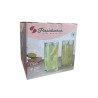 BOITE DE 4 CHOPES FORME HAUTE ELYSIA 43,5CL EN VERRE TRANSPARENT