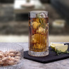 BOITE DE 4 CHOPES FORME HAUTE ELYSIA 43,5CL EN VERRE TRANSPARENT