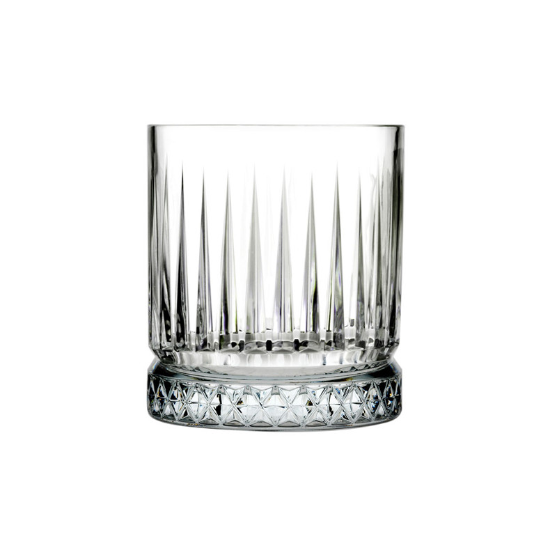 BOITE DE 4 CHOPES FORME BASSE ELYSIA 35,5CL EN VERRE TRANSPARENT