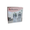 BOITE DE 4 CHOPES FORME HAUTE ELYSIA 28CL EN VERRE TRANSPARENT