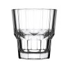 LOT DE 3 CHOPES FORME BASSE SERENITY 25,5CL EN VERRE TRANSPARENT