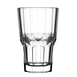 LOT DE 3 CHOPES FORME HAUTE SERENITY 26,5CL EN VERRE TRANSPARENT