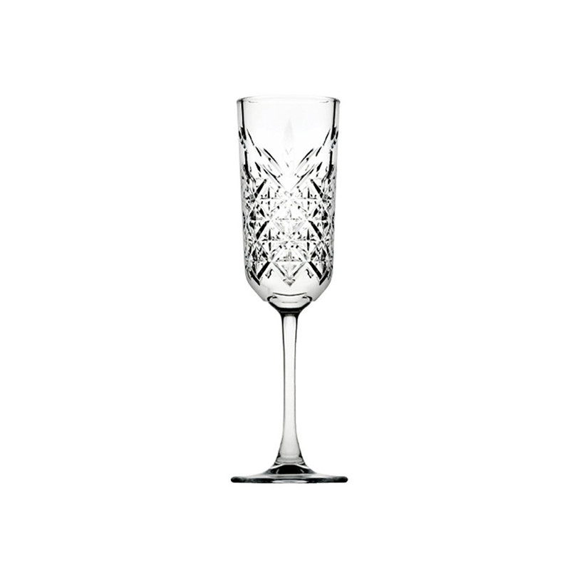 BOITE 4 FLÛTES TIMELESS 17,5CL EN VERRE