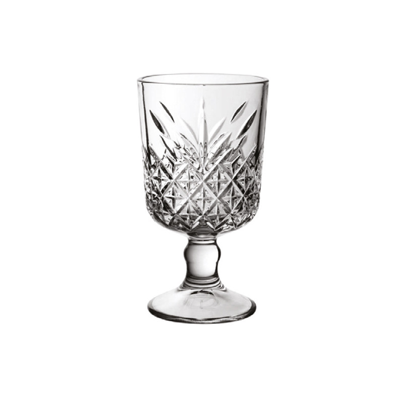 BOITE DE 4 VERRES À PIED TIMELESS 34CL EN VERRE