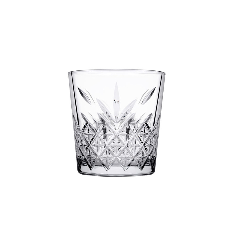 BOITE 4 CHOPES FORME BASSE TIMELESS 35,5CL EN VERRE
