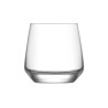 LOT DE 3 GOBELETS  FLORENCE EN VERRE MÉCANIQUE 34CL