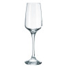 LOT 3 FLUTES A CHAMPAGNE 23CL FLORENCE EN  VERRE TRANSPARENT