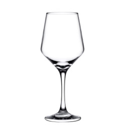LOT DE 3 VERRES À PIED 33.5CL EN VERRE TRANSPARENT