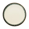 ASSIETTE PLATE ATOME 25CM EN FAIENCE BEIGE