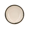 ASSIETTE CREUSE ATOME Ø 21CM EN FAÏENCE BEIGE