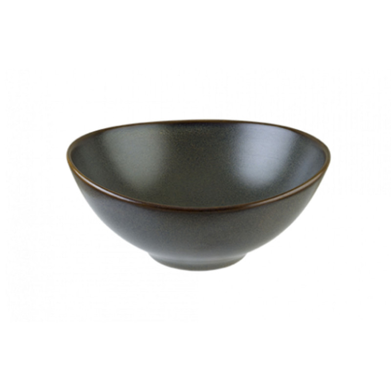 BOL AGORA KASE 25CM EN PORCELAINE NOIRE