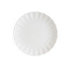 ASSIETTE PLATE EAST BLANC 25CM EN PORCELAINE