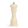 MOULIN SEL POIVRE 18.5CM EN PLASTIQUE CRÈME AVEC BROYEUR CÉRAMIQUE