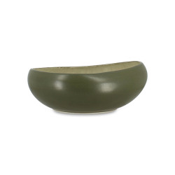 ASSIETTE COUPE OLI D20.5CM 1.4L EN GRÈS VERT