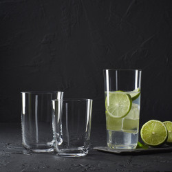 BOITE DE 6 CHOPES ZENITH EN CRISTALLIN 45CL FORME BASSE