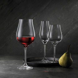 BOITE DE 6 VERRES À PIED NEO 25CL EN CRISTALLIN