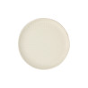 ASSIETTE À DESSERT DUNE 19CM EN GRÈS CREME
