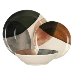 ASSIETTE CREUSE GAIA 20CM EN GRÈS