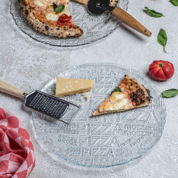 ASSIETTE PIZZA VICENCE 34CM EN VERRE