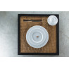 SOUCOUPE AMBASSADOR 13CM BLANCHE EN PORCELAINE