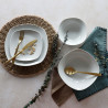 ASSIETTE PLATE ALASKA 26.5CM PORCELAINE BLANC