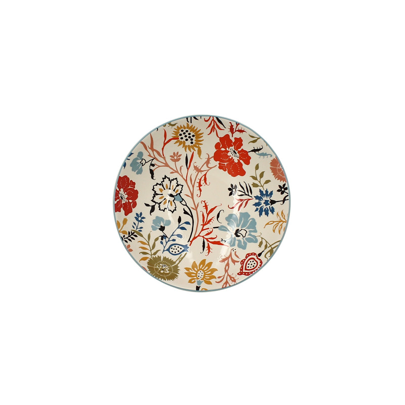 ASSIETTE CALOTTE JAIPUR 19CM EN GRÈS