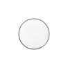 ASSIETTE PLATE MODEST NOIR 27CM EN PORCELAINE
