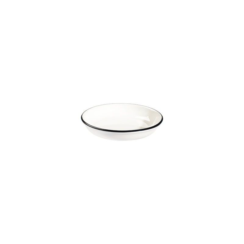 COUPELLE MODEST BLACK 10CM 6CL PORCELAINE