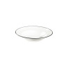 ASSIETTE À PÂTES MODEST NOIRE 20CM 17CL EN PORCELAINE