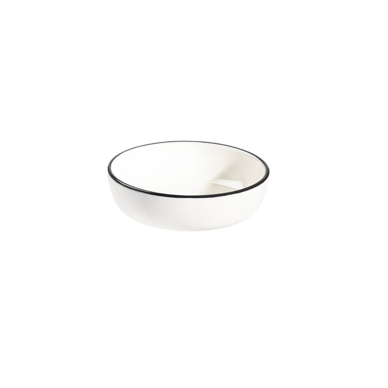 COUPELLE MODEST BLACK 10CM 15CL PORCELAINE