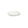 SOUS TASSE CAFE MODEST BLACK 10CM PORCELAINE