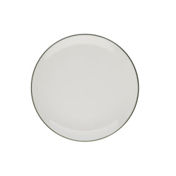 ASSIETTE DESSERT MODEST GREEN 15CM PORCELAINE