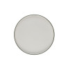 ASSIETTE PLATE MODEST GREEN 25.5CM PORCELAINE