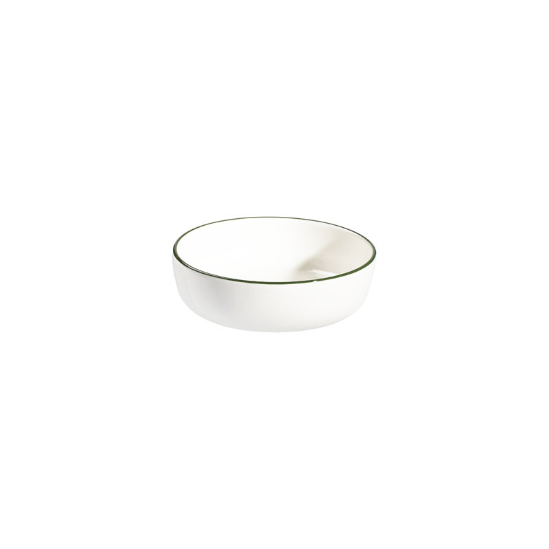 COUPELLE MODEST VERT 10CM 15CL EN PORCELAINE