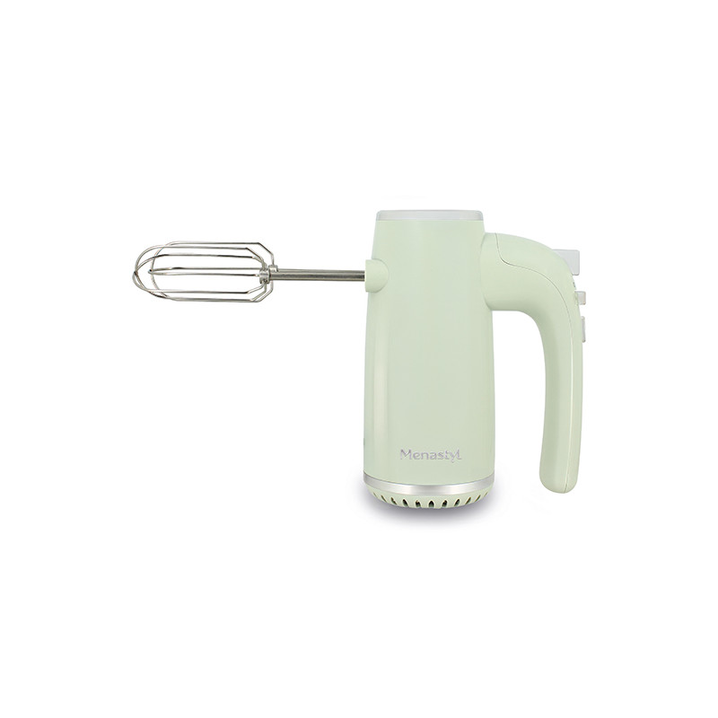 BATTEUR ÉLECTRIQUE RETRO EN PLASTIQUE ET ACIER INOXYDABLE CÉLADON