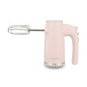 BATTEUR ÉLECTRIQUE RETRO EN PLASTIQUE ET ACIER INOXYDABLE ROSE