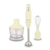 MIXEUR 3 EN 1 RETRO EN PLASTIQUE CRÈME