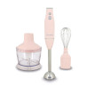MIXEUR MULTIFONCTION RETRO EN PLASTIQUE ROSE
